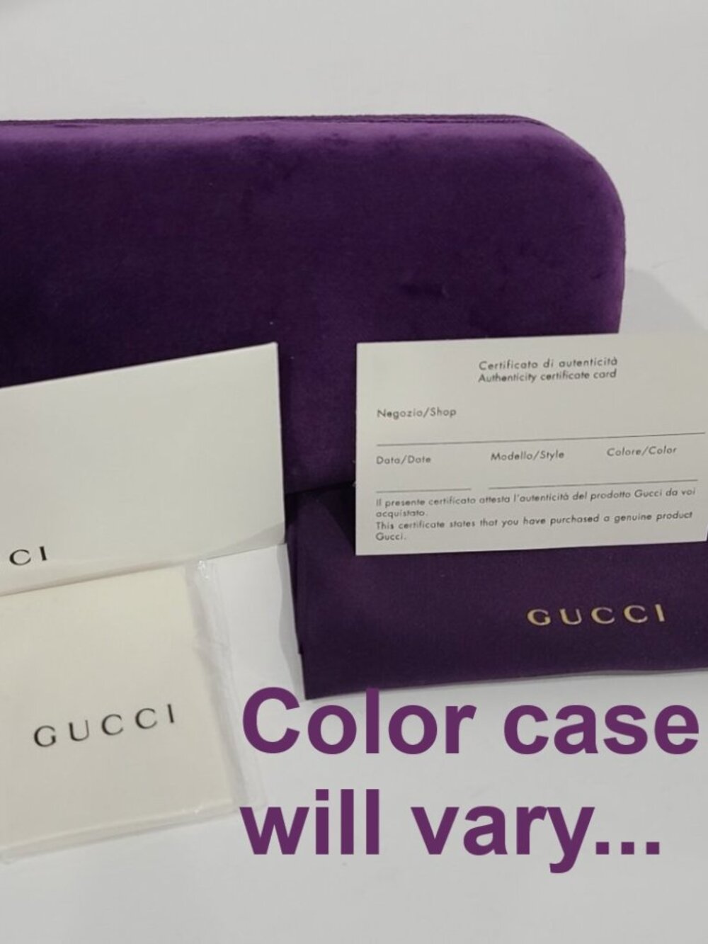 ✅ Gucci GG0200S 001 Sunglasses Complete Set NEW (Case, Cloth, Authenticity) ⭐NEW - Picture 14 of 14